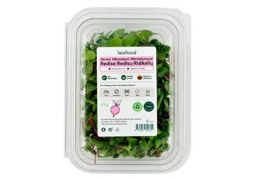 Ridikų mikrožalumynai LEAFOOD, 25 g
