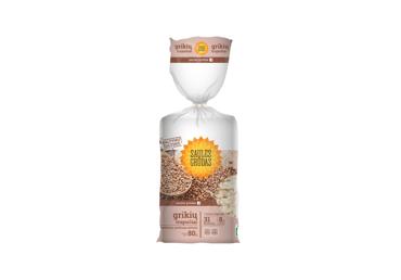 Buckwheat cakes SAULĖS GRŪDAS, 80 g