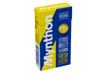 Pastilės MYNTHON, citrinų skonio, 34 g