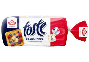 Prancūziška skrudinamoji duona TOSTE, 500 g