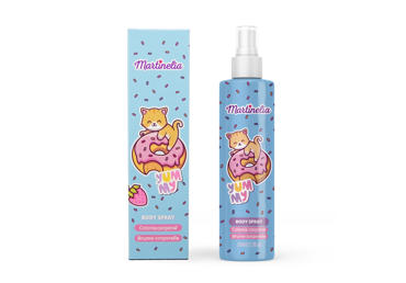 MARTINELIA kūno dulksna Yummy, 210 ml