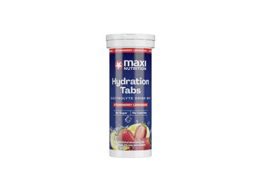 Электролитные таблетки для напитков MAXI NUTRITION, вкуса клубники, 40 г
