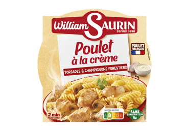 Макароны WILLIAM SAURIN с курицей, сметаной и грибами, 280 г