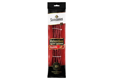 Dried KLEBONIŠKI beef straws, a. r., 100 g