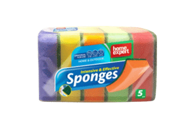 Indų kempinės HOME EXPERT, 5 vnt, 5 vnt.
