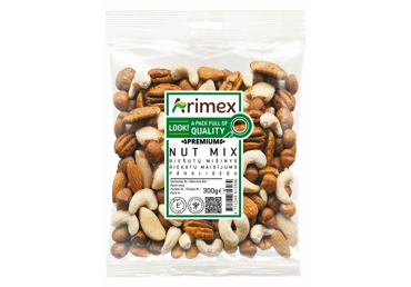 Riešutų mišinys ARIMEX PREMIUM, 300 g