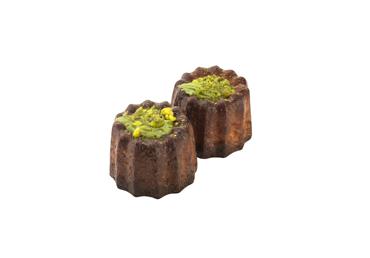 Kanelės su pistacijų įdaru, atitirpintos, 55 g