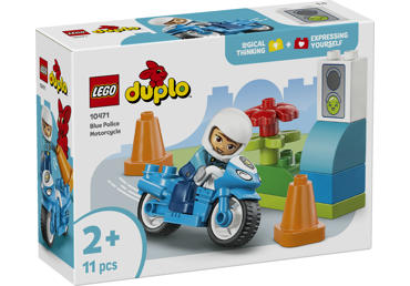 LEGO konstruktorius Mėlynas policijos motociklas 10471