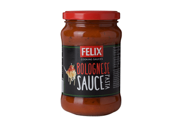 Bolonijos padažas FELIX BOLOGNESE makaronams, 390 g