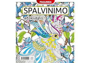 Žurnalas SPALVINIMO ATOKVĖPIS, 1 vnt.