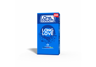 Prezervatyvai ONE TOUCH LONG LOVE, 12 vnt., 12 vnt.