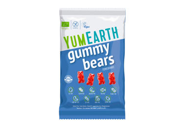 Органические жевательные конфеты YUMEARTH, со вкусом граната, 50 г