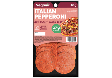 Вегетарианская колбаса ITALIAN PEPPERONI, 80 г
