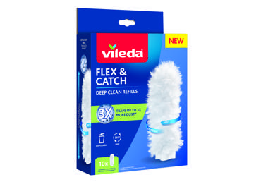 Dulkių šluotos papildymas 10vnt, VILEDA