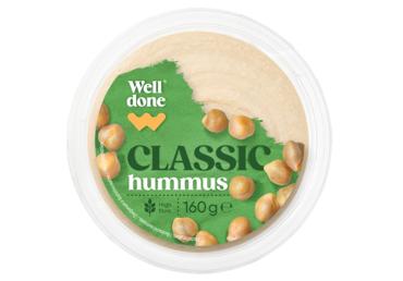 Hummus WELL DONE, classic flavor, 160 g