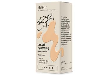 KILIG BB CREAM Moisturizing Face Cream with Shade SPF25 LIGHT 50 ml