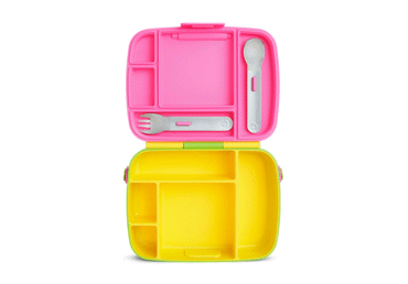 MUNCHKIN priešpiečių dėžutė Bento, 18 mėn+, geltona, 1253101
