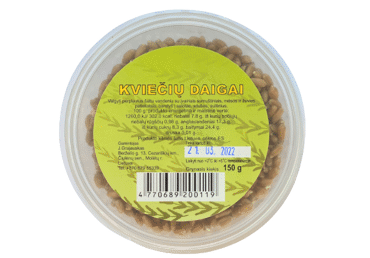 Daiginti kviečiai, 150 g