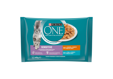 Консервированный корм для кошек с курицей и тунцом, 340 г
