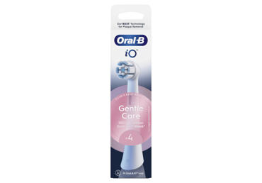 Elektrinio dantų šepetėlio galvutės ORAL-B iO Gentle Care, White, 4 vnt.