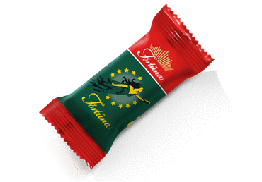 Vafliniai saldainiai PERGALĖ FORTŪNA, 1 kg