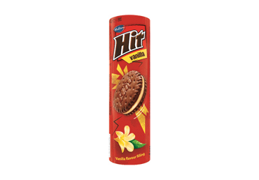 Cookies BAHLSEN HIT with vanilla flavor filling, 220 g
