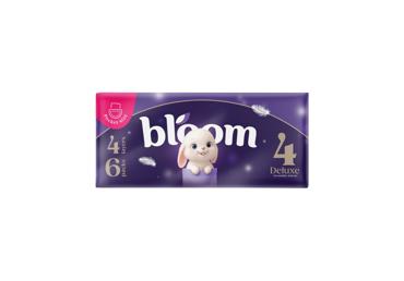 Popierinės nosinaitės BLOOM, 4 sluoksnių, 6 vnt.