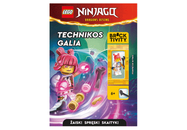 Knyga LEGO® NINJAGO®. TECHNIKOS GALIA, 1 vnt.
