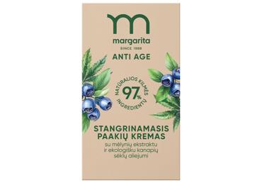 MARGARITA ANTI AGE stangrinamasis paakių kremas, 15 ml