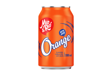 Sparkling refreshing drink MIO&RIO, orange flavor, 330 ml