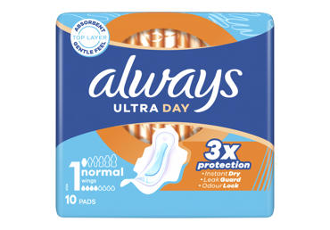 Higieniniai paketai ALWAYS Ultra Normal, S1, 10 vnt.