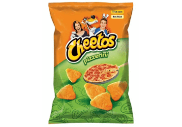 Кукурузный снек CHEETOS PIZZERINI, пицца вкус, 160 г
