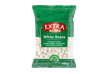 Baltosios pupelės EXTRA LINE, 400 g