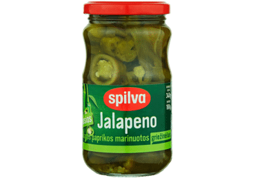Marinated Chalapeño peppers SPILVA (slices), 340 g