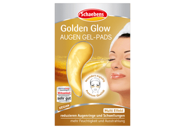 Eye mask SCHAEBENS with gold, 1 pcs.