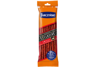 Dried sausages TARCZYNSKI KABANOSI with hot peppers, IIr., 105 g