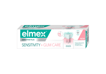 Toothpaste ELMEX SENSITIVE PLUS SENSITIVITY+GUM, 75 ml