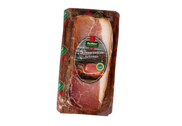 Šaltai rūkytas ŠVARCVALDO kumpis, nerūšinis gaminys, 350 g