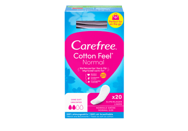 Higieniniai įklotai CAREFREE COTTON, 20 vnt.