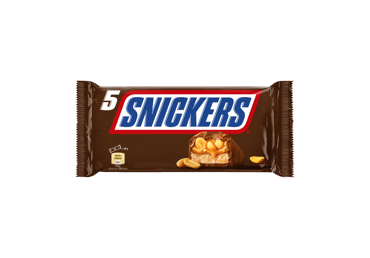 Šokoladiniai batonėliai SNICKERS, 5 vnt., 250 g