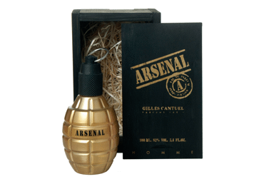 Vyriškas parfumuotas vanduo ARSENAL GOLD, 100 ml