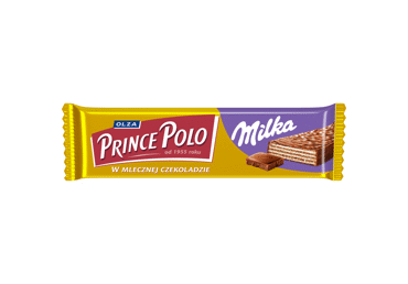 Vaflinis batonėlis PRINCE POLO MILKA XXL, 45 g