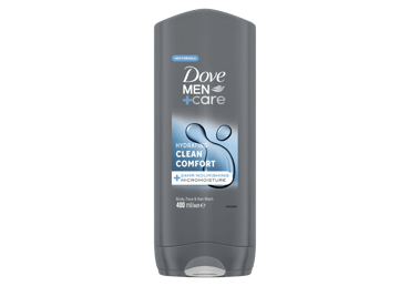 Vyriška dušo želė DOVE CLEAN COMFORT, 400 ml
