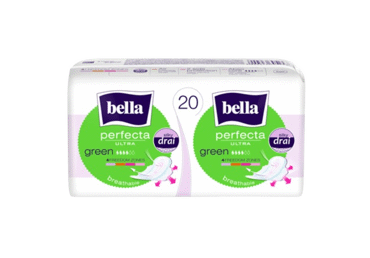 Higieniniai paketai BELLA PERFECTA ULTRA GREEN, 20 vnt.