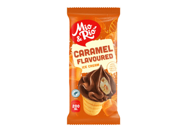 Karameliniai ledai MIO&RIO su sūdytos karamelės įdaru, 96 g
