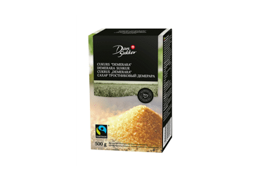 Cukrus DANSUKKER DEMERARA, 500 g