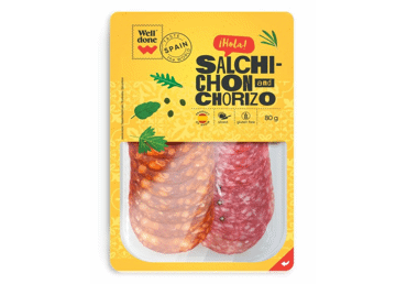 Cured sausages SALCHICHON and CHORIZO WELL DONE, unclassified, 80 g