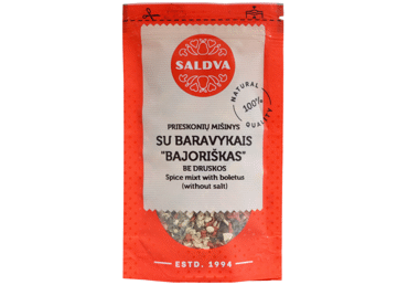 BAJORIŠKAS prieskonių mišinys su baravykais SALDVA, 25 g