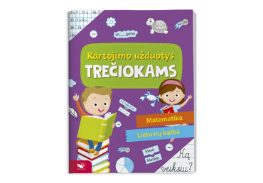 Knyga KARTOJIMO UŽDUOTYS TREČIOKAMS, 1 vnt.