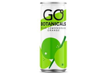 Газированный напиток GO BOTANICALS с вкусом груши, 330 мл